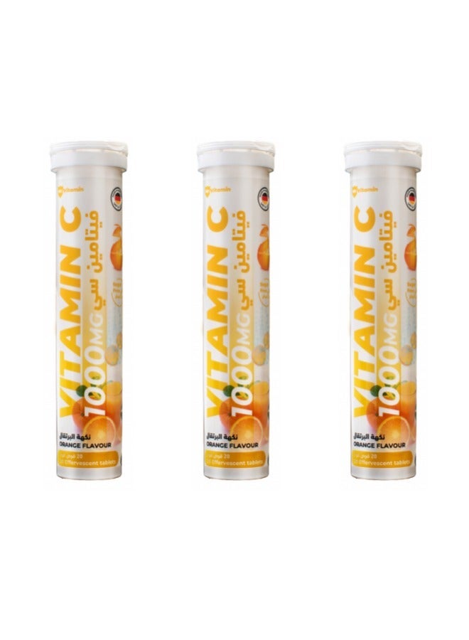 Mr.Vitamin Mr Vitamin C Pack Of 3 1000 mg Effervescent 20 Tab - Image 5
